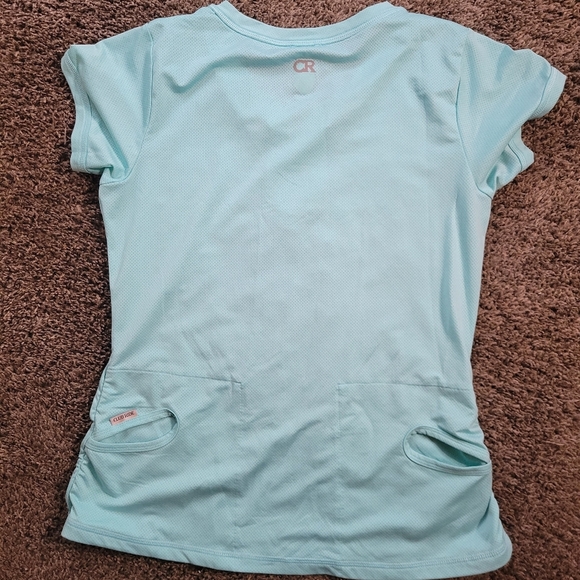 Club Ride Angel Blue Short Sleeve Cycling Jersey Size Medium - Picture 2 of 9